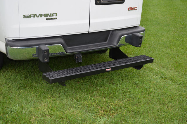 Running Boards Owens Commercial Grip Strut Aluminum / 97-Current Chevrolet/GMC Express/Savana Van Rear Entry Step / 82369 / Owens Products Running Board Owens Products