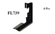 Running Board Mounting Bracket Fusion Bracket Kit For OC5151B-01/OC5151N-01 Chevrolet/GMC 19-Current Regular Cab Length Boards Heavy Gauge Steel Silver Owens Products Bracket Kit Owens Products