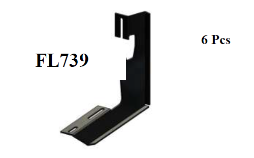 Running Board Mounting Bracket Fusion Bracket Kit For OC5151B-01/OC5151N-01 Chevrolet/GMC 19-Current Regular Cab Length Boards Heavy Gauge Steel Silver Owens Products Bracket Kit Owens Products