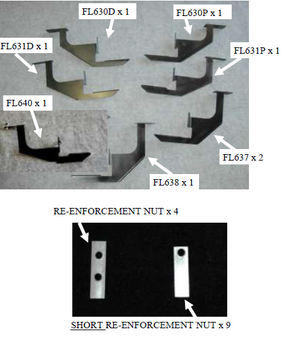 Bracket Kit For 68020-01 / Mercedes Sprinter / 2010-Current / 10-1427 / Owens Products Bracket Kit Owens Products