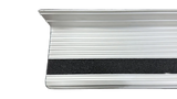 Running Boards Classic Series Extruded 4 Inch 19-Current Ram 1500/2500/3500 Crew Cab Aluminum Nickel Owens Products Running Board Owens Products