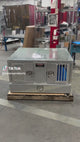 Dog Box 55022W Pro Hunter Series Double Compartment with Bottom Drawer / 46 W x 45 D x 26 H / All Seasons Vents / Diamond Tread Aluminum / Owens Products
