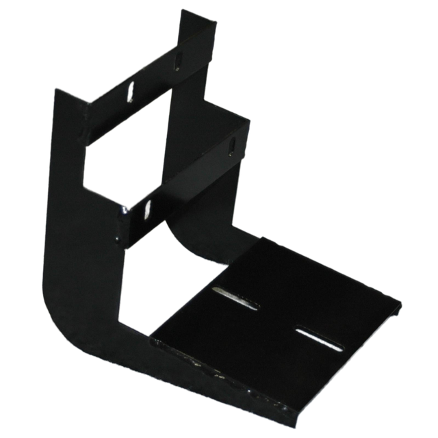 Running Board Mounting Bracket Classicpro Series 2 Inch Riser 15-Current Ford F150 17-Current F250/F350/F450/F550 Super Duty Standard Heavy Gauge Steel Black Owens Products Bracket Kit Owens Products