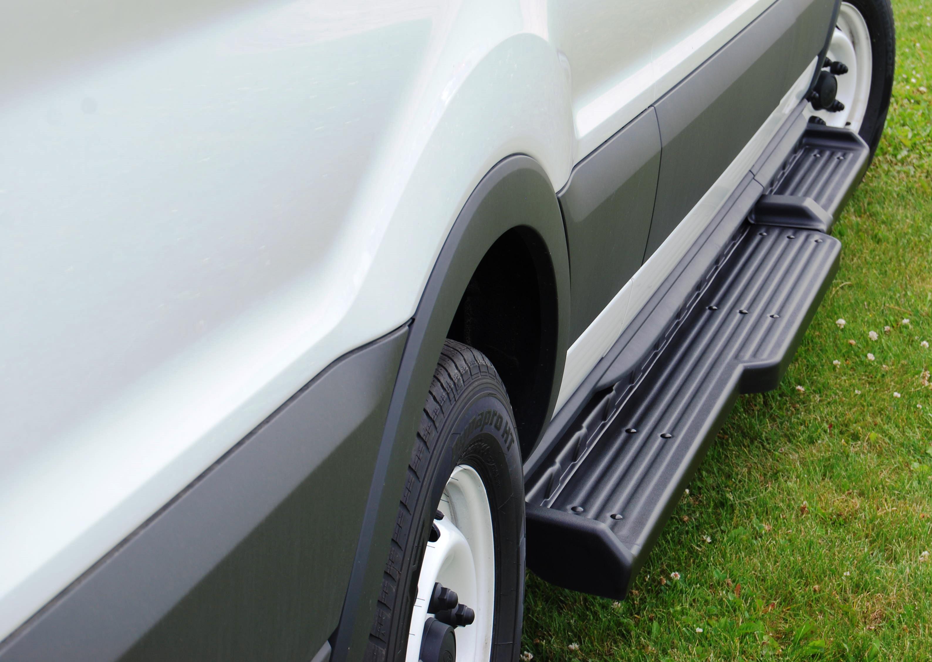 Running Boards Owens Factory TPO Boards with Wide Step / Short Driver