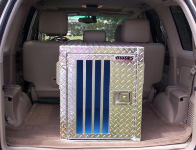 Used owens dog box clearance for sale