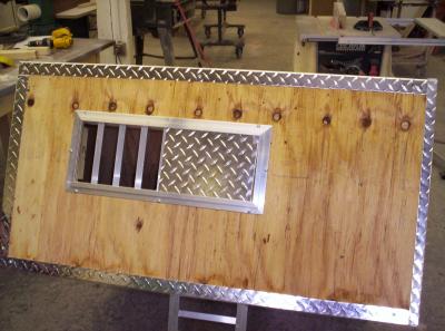 Plywood dog box sales